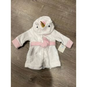 Baby Girls  unicorn Robe 6-9‎ months  nwt